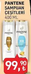 PANTENE ŞAMPUAN ÇEŞİTLERİ 400 ML PANTENE ŞAMPUAN ÇEŞİTLERİ 400 ML